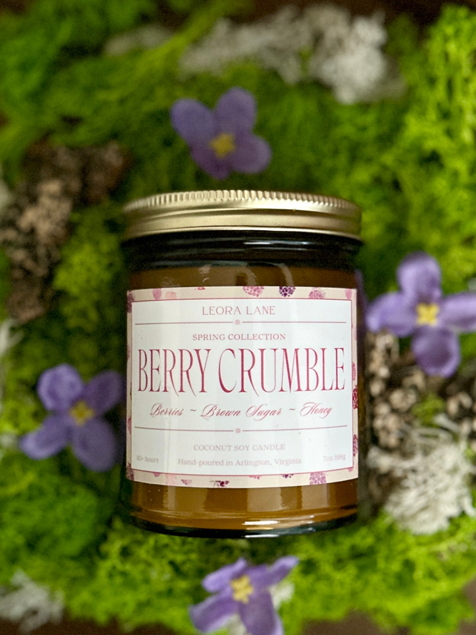 Berry Crumble 7 oz. Candle – Leora Lane