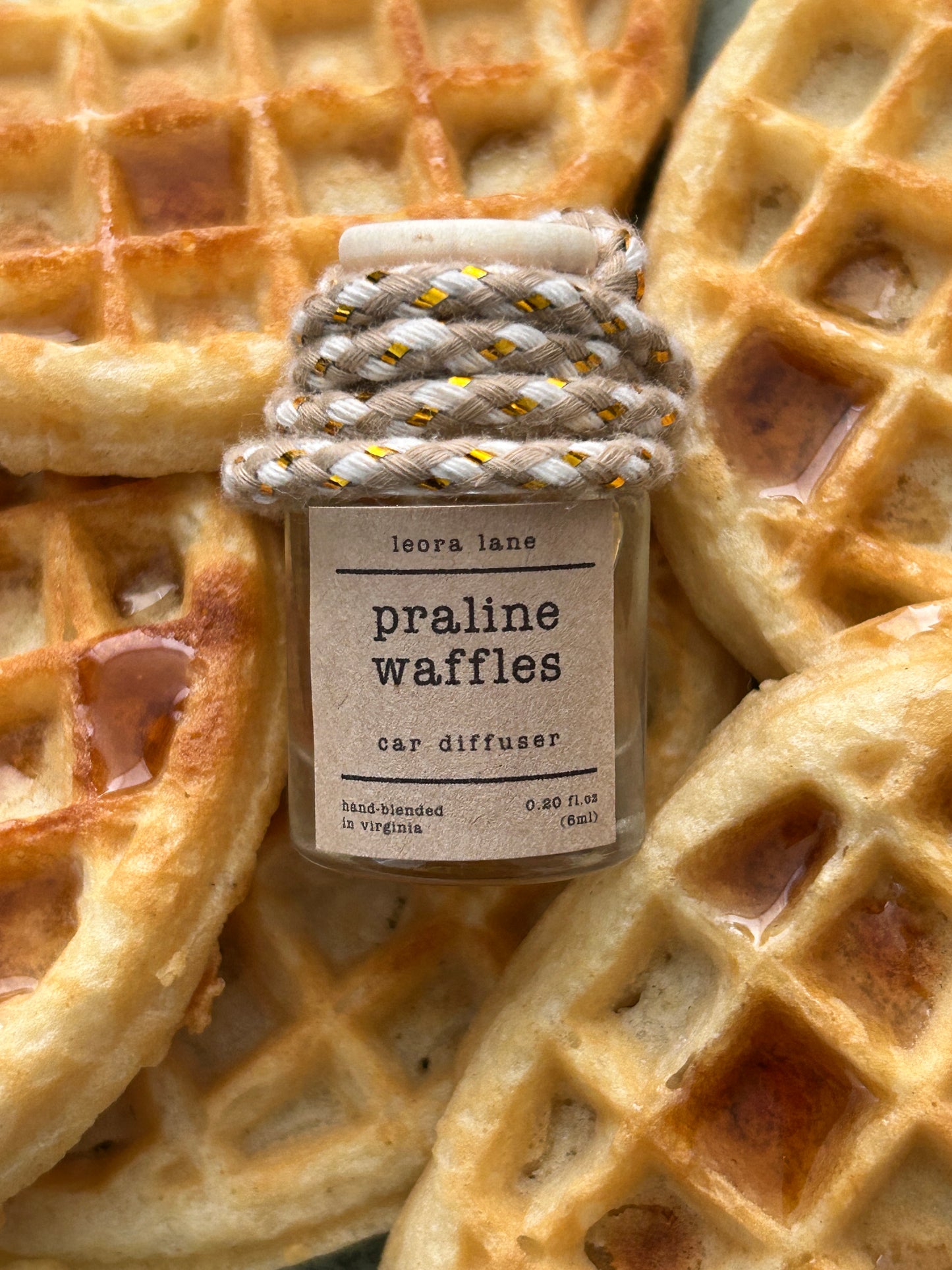 Praline Waffles Car Diffuser
