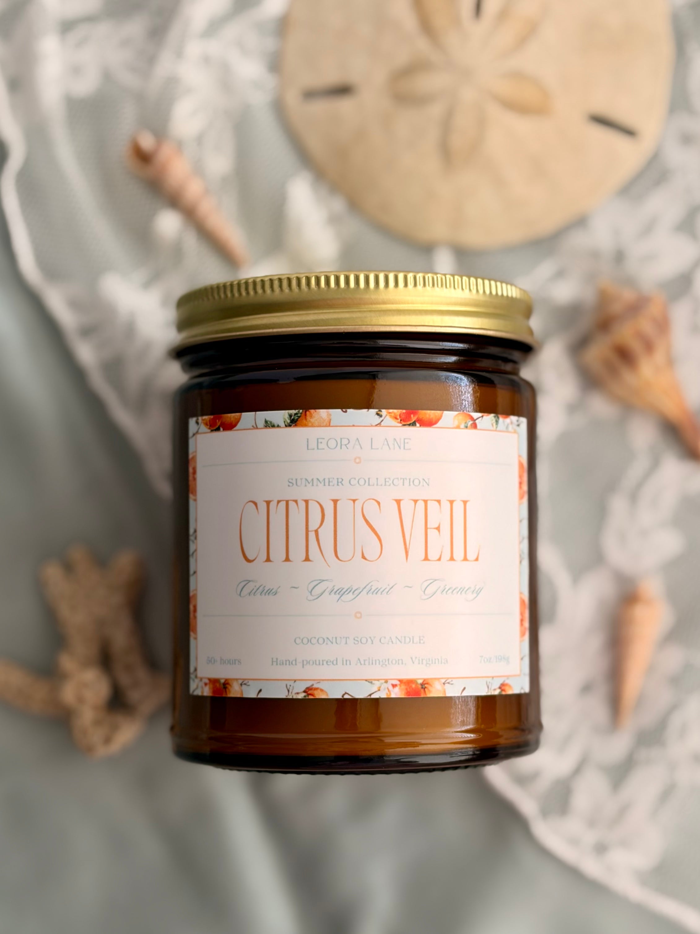 Citrus Veil 7 oz. Candle – Leora Lane