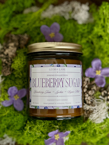 Blueberry Sugar 7 oz. Candle
