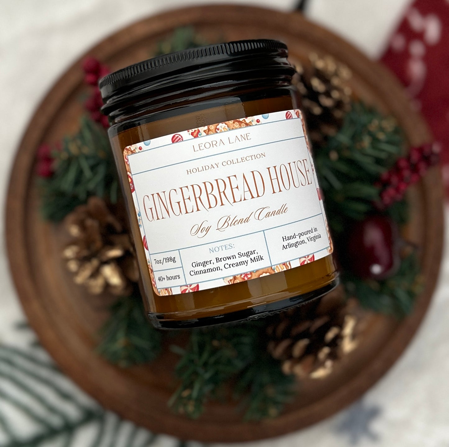 Gingerbread House 7 oz. Candle