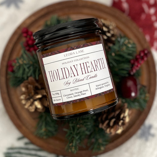 Holiday Hearth 7 oz. Candle