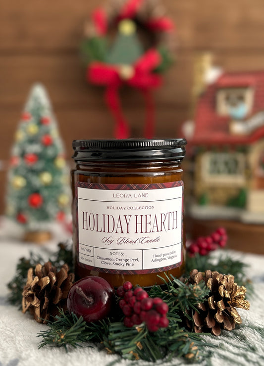 Holiday Hearth 7 oz. Candle
