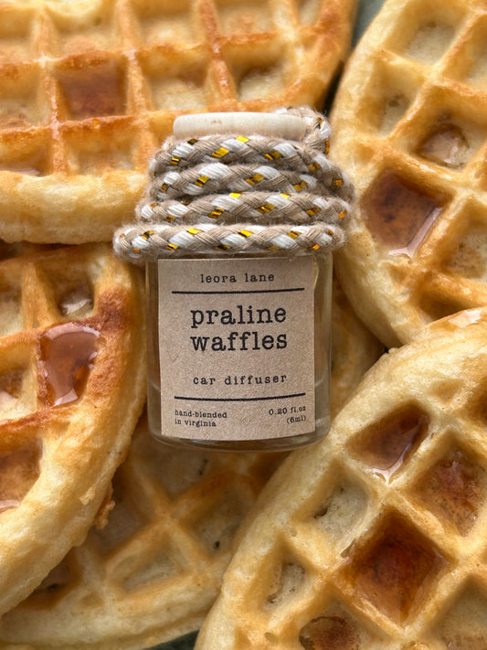 Praline Waffles Car Diffuser
