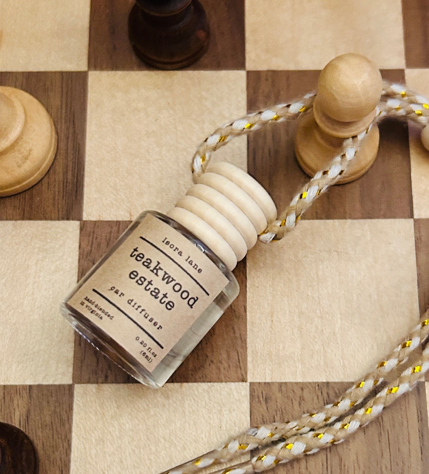 Teakwood Estate Car Diffuser